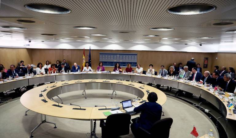 Reunión del CPFF en Madrid. Foto: EFE