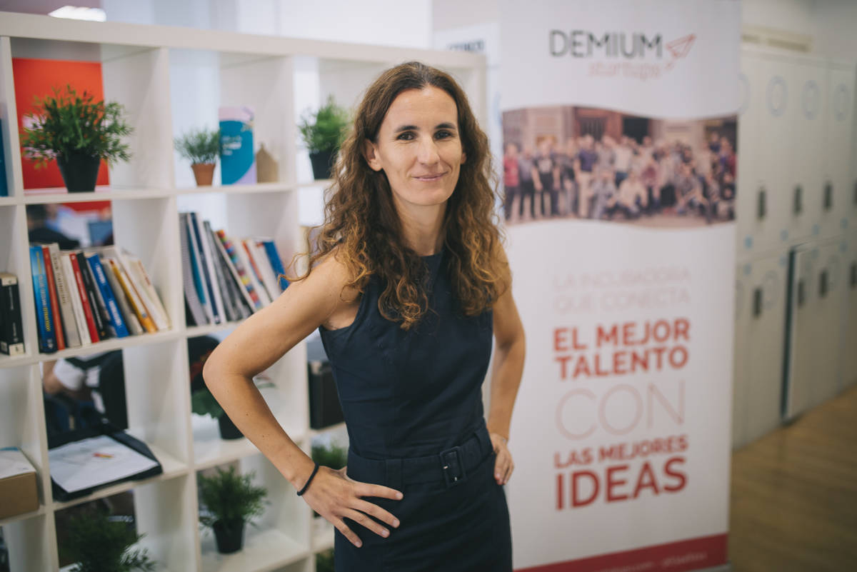 Virginia Sánchez, directora de Proyectos de Demium Startups en València. Fotos: KIKE TABERNER