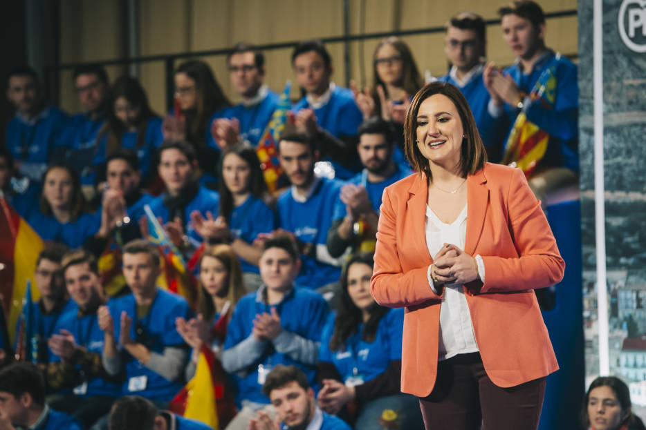 La candidata del PP a la Alcaldía, María José Catalá. Foto: KIKE TABERNER