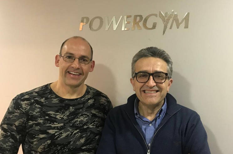 Joan Canals, director de PowerGym, y José Manuel Pérez, socio de Korott.
