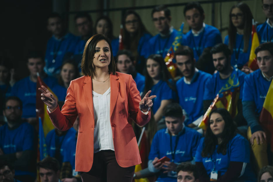La candidata del PP a la Alcaldía de València, María José Catalá. Foto: KIKE TABERNER