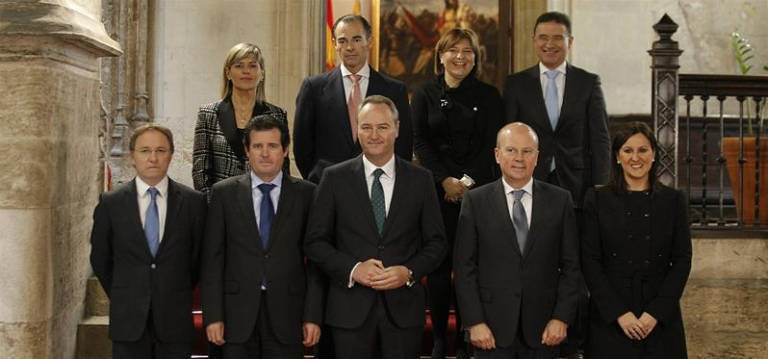 Consell de Alberto Fabra en 2013. VP