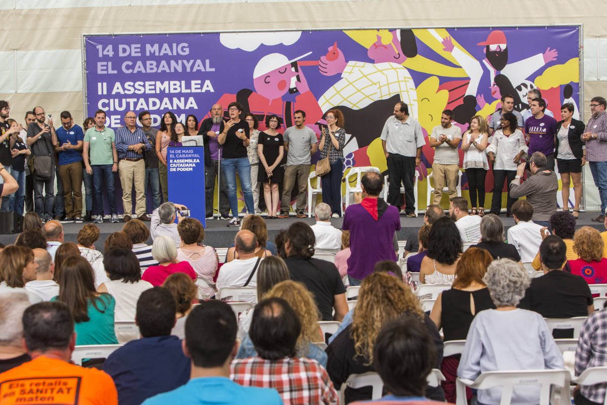 II Asamblea Ciudadana de Podem. Foto: EVA MAÑEZ