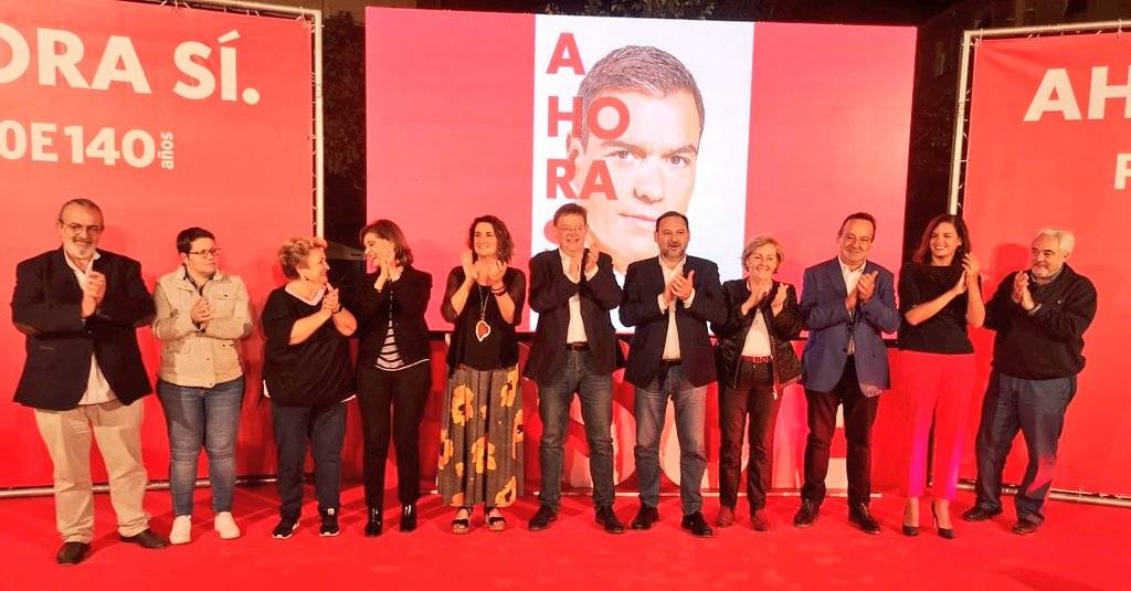 Inicio de campaña del PSPV-PSOE. Foto:  VP