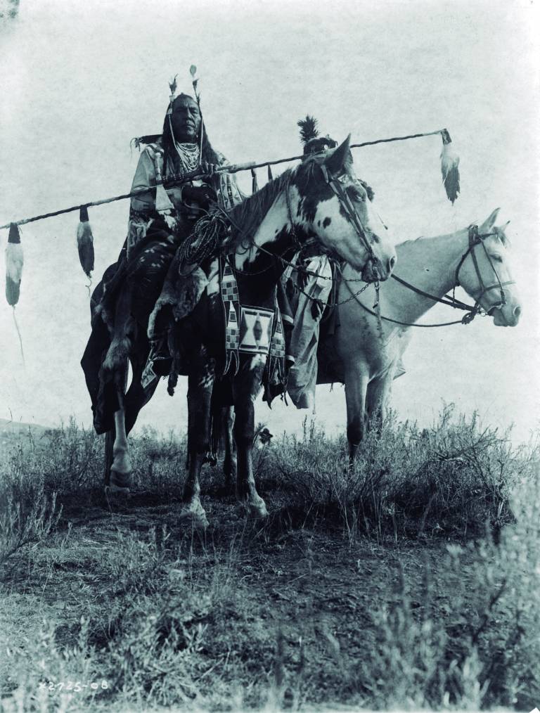 Amerindis nord-americans amb els seus cavalls