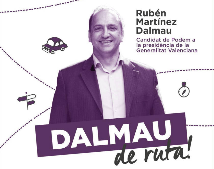 Imagen de la promoción de Martínez Dalmau en su ruta por municipios