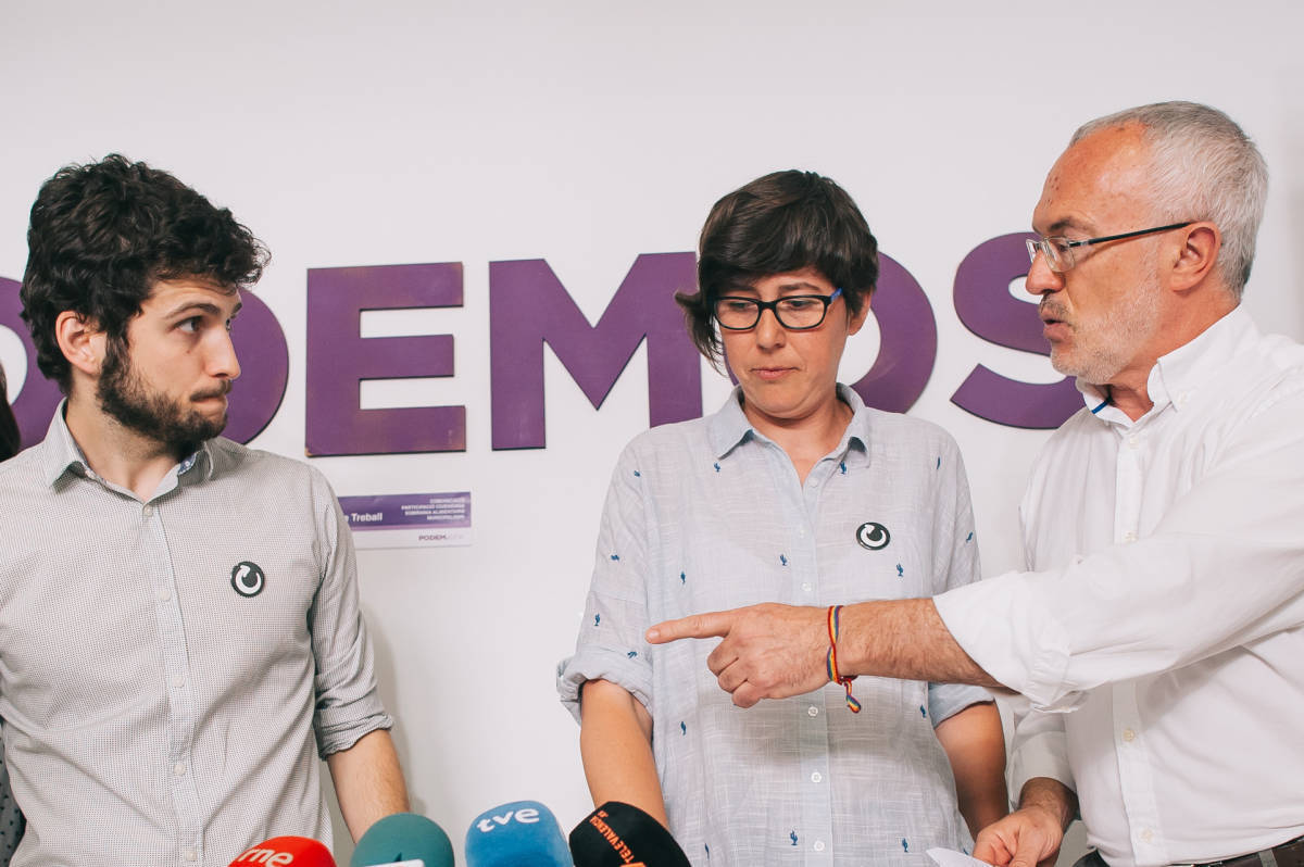 Antonio Estañ, Pilar Lima y Antonio Montiel, compañeros y rivales en algunos procesos. Foto: KIKE TABERNER
