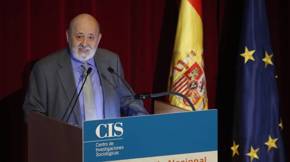 El presidente del Centro de Investigaciones Sociológicas (CIS), José Félix Tezanos. Foto: EFE