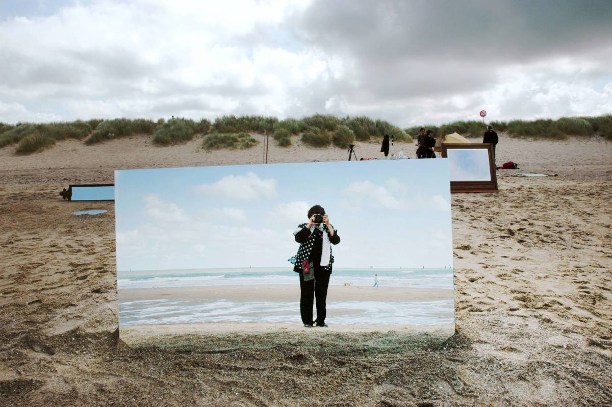 Agnès Varda en Las playas de Agnès (2008)