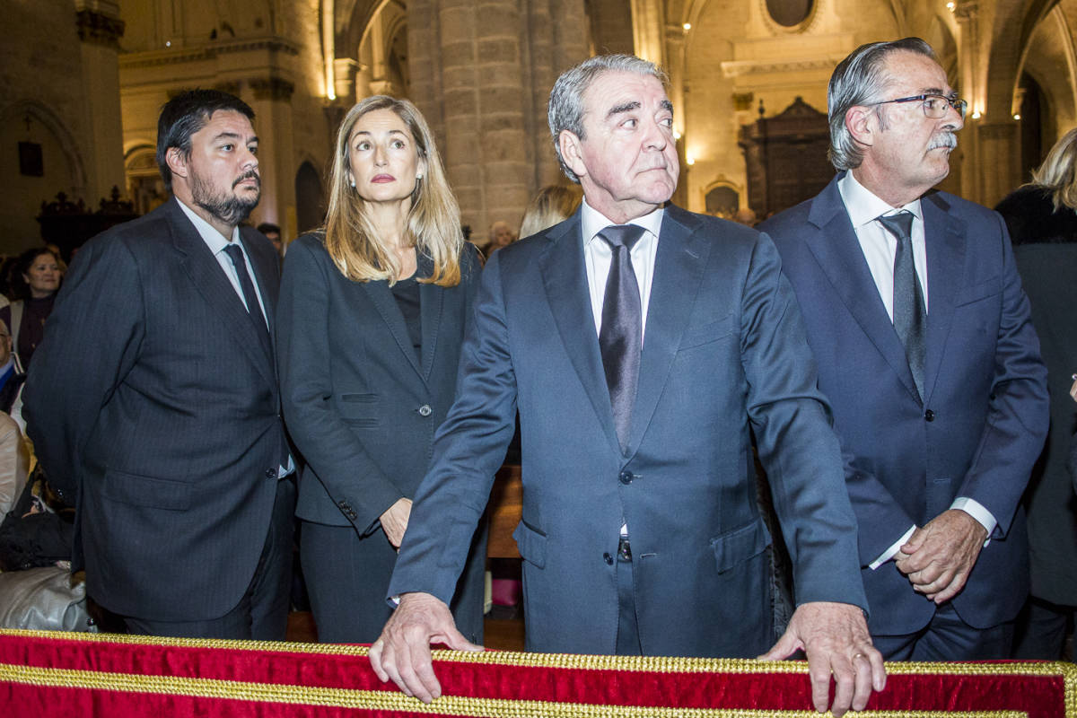 José María Corbín, en el funeral de Rita Barberá en noviembre de 2016. Foto: EVA MÁÑEZ