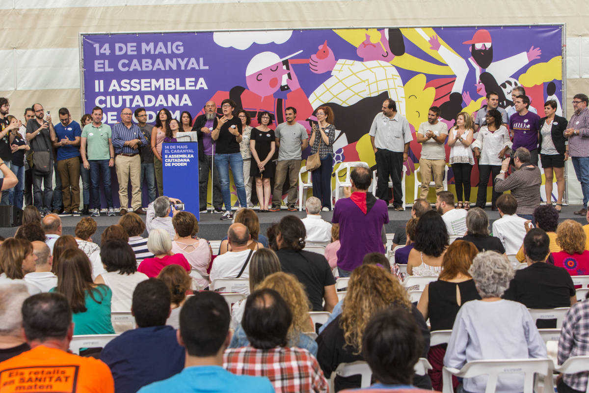 Asamblea Podem. Foto: EVA MAÑEZ