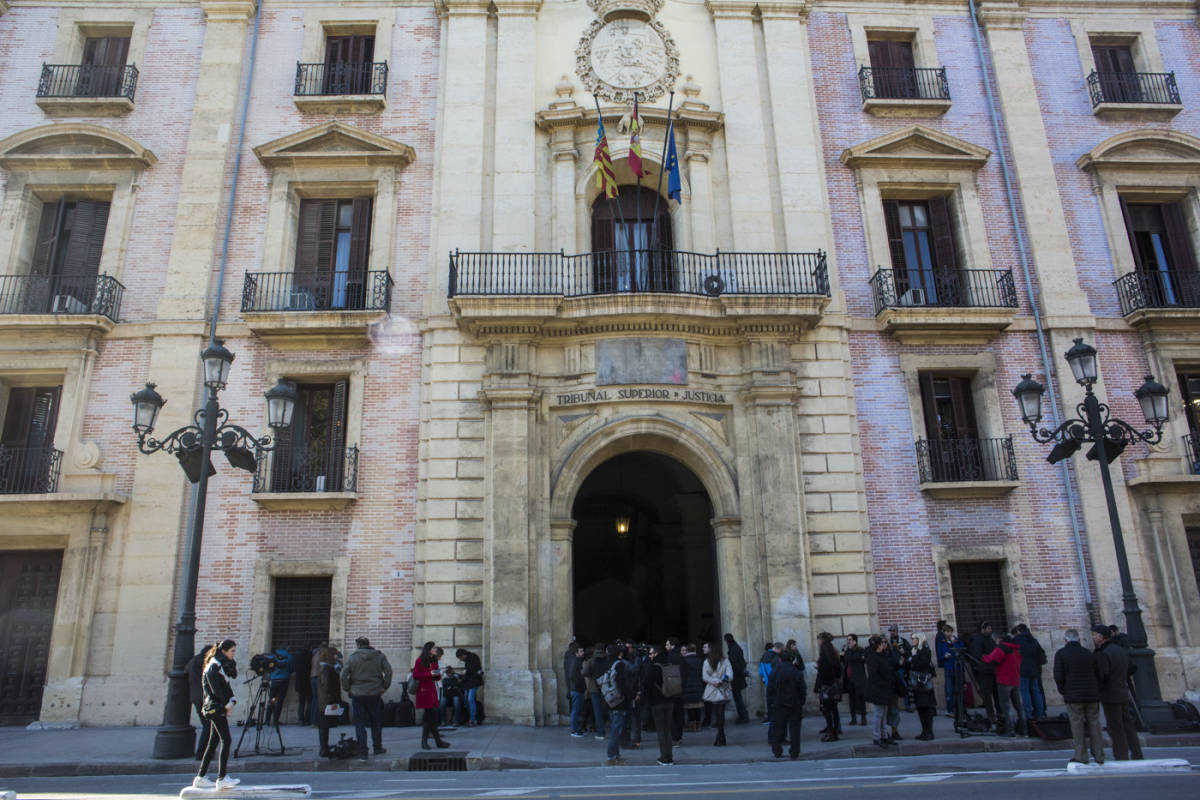 Sede del Tribunal Superior de Justicia de la Comunitat Valenciana. Foto: EVA MÁÑEZ