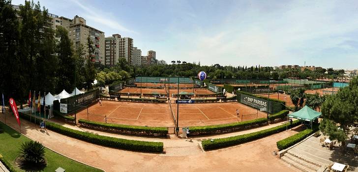 Instalaciones del Club de Tenis Valencia.