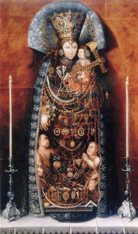 Virgen de los Desamparados obra de Tomás Yepes. Mediados del siglo XVII
