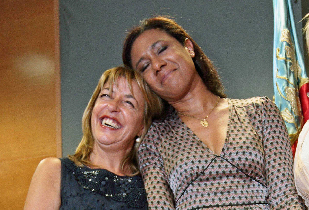 Trini Miró y Lola Johnson, en una foto de archivo. Foto: EFE/Manuel Bruque