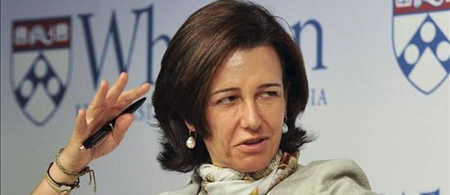 Ana Botín, presidenta Banco Santander