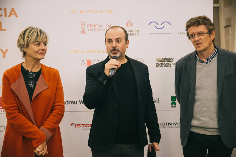  Marisa Gallén, Xavi Calvo y Pau Rausell. Foto: KIKE TABERNER.