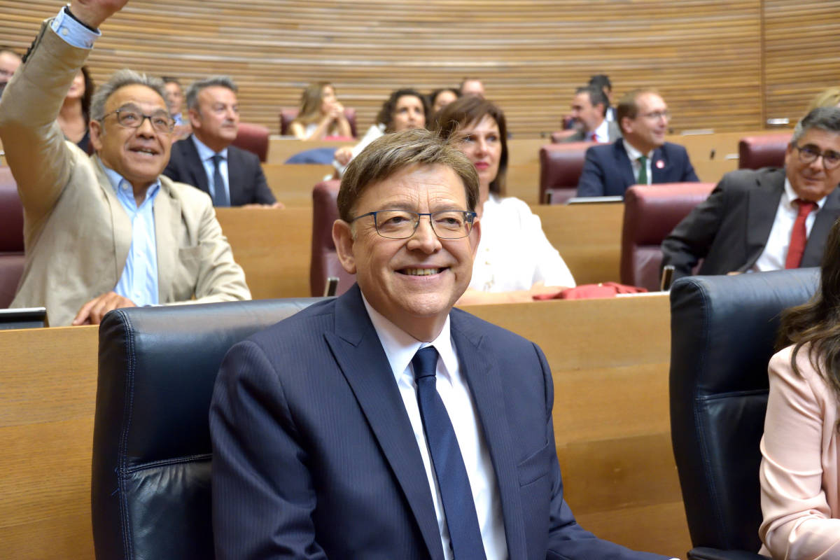 El president de la Generalitat, Ximo Puig. Foto: CORTS/INMA CABALLER