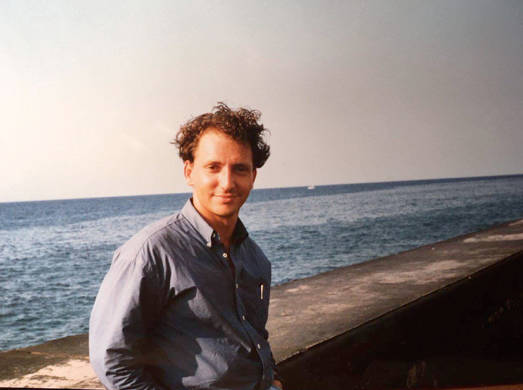 Rubén Martínez Dalmau en La Habana, 1996