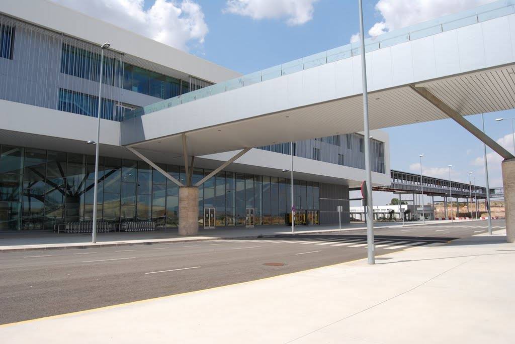 Instalaciones del aeropuerto de Ciudad Real.