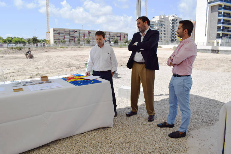Inicio de las obras de San Juan Beach, a cargo de Ecisa, en el PAU-5. Foto: AP