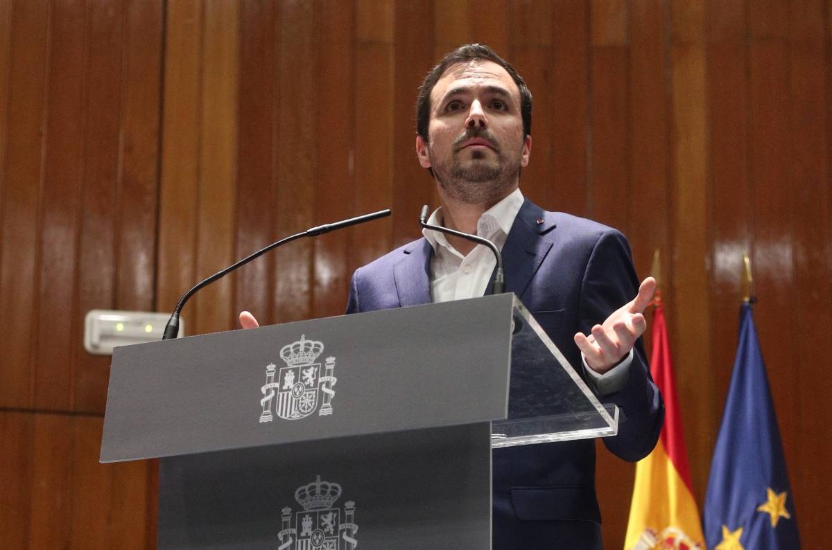 El nuevo ministro de Consumo, Alberto Garzón. Foto: EDUARDO PARRA/EP