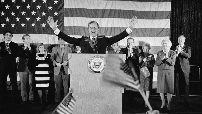 George H. W. Bush, en una imagen de 1984. En vídeo, un resumen de la vida del expresidente. FOTO: F. CARTER SMITH (AP)