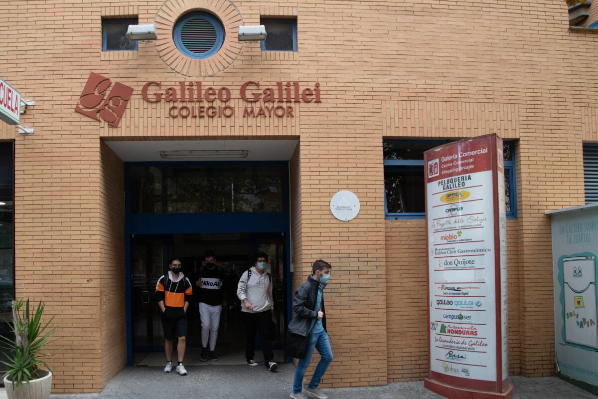 Colegio mayor Galileo Galilei. Foto: KIKE TABERNER