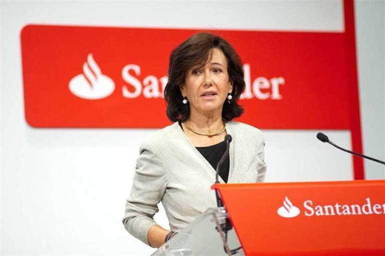 Ana Botín, presidenta Banco Santander
