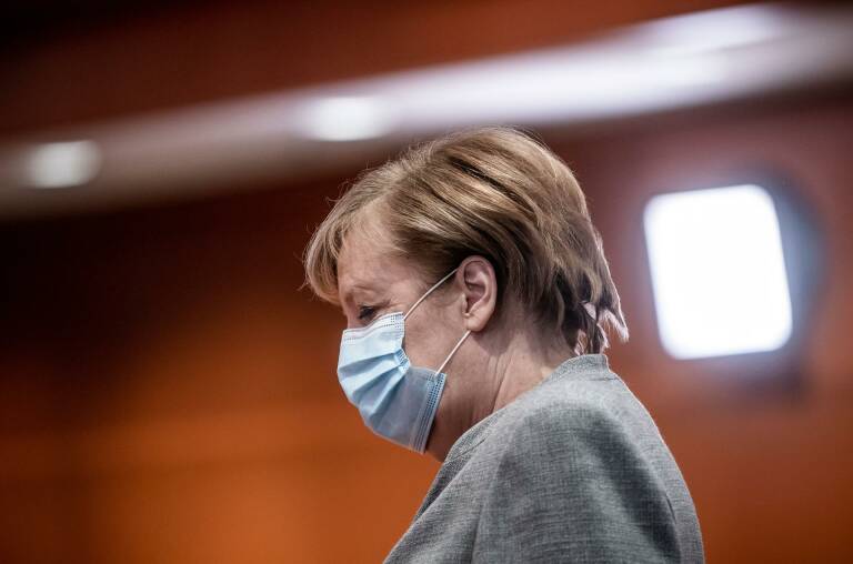 Angela Merkel. Foto: Etienne Ansotte/European Commiss / DPA