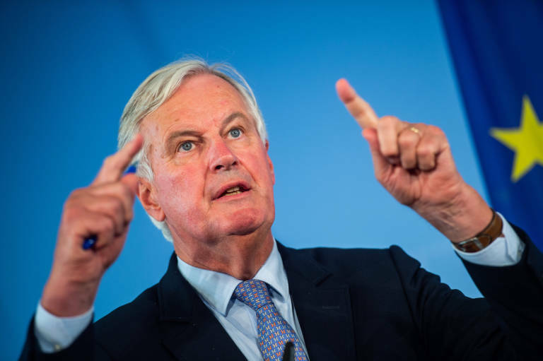 Michel Barnier, negociador de la UE. Foto: EP