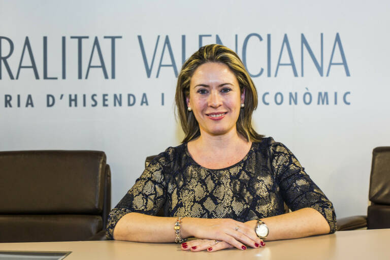 Amparo Adam, interventora general de la Generalitat. Foto: EVA MÁÑEZ