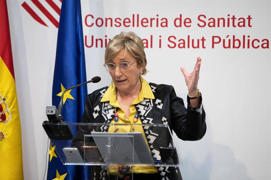 La consellera de Sanidad Universal, Ana Barceló, este viernes. Foto: GVA
