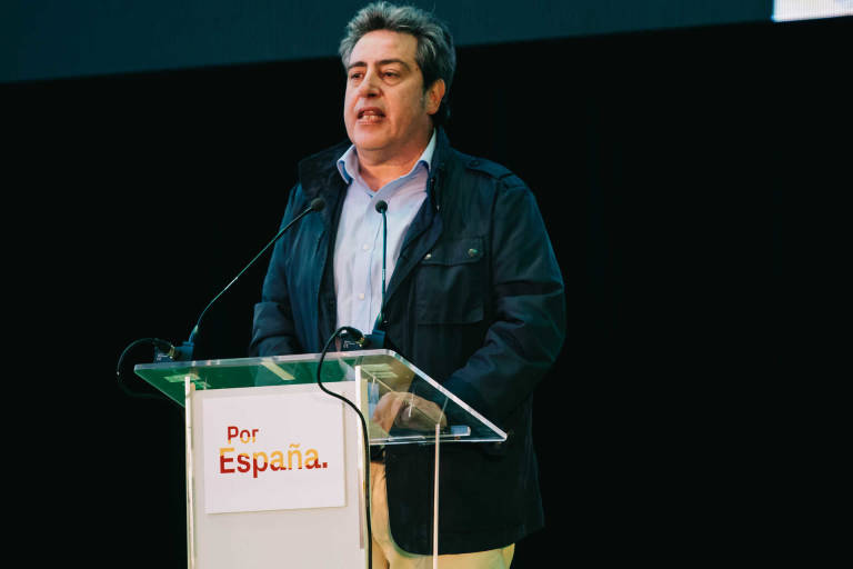 El presidente provincial de Vox Valencia, José María Llanos. Foto: KIKE TABERNER