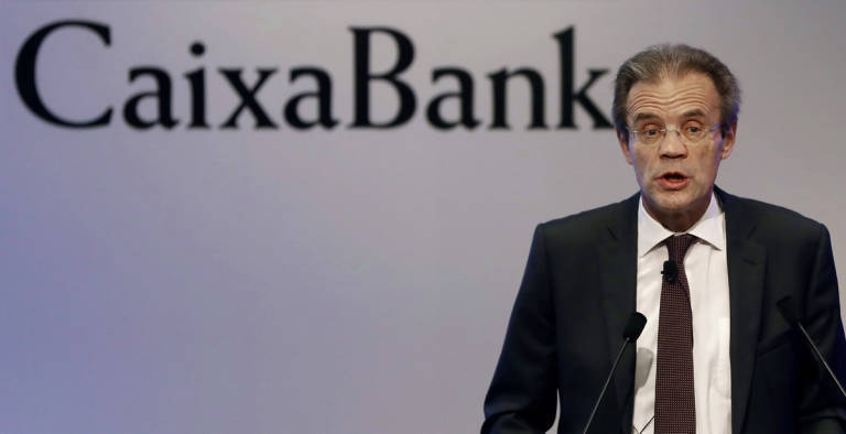 El presidente de CaixaBank, Jordi Gual.