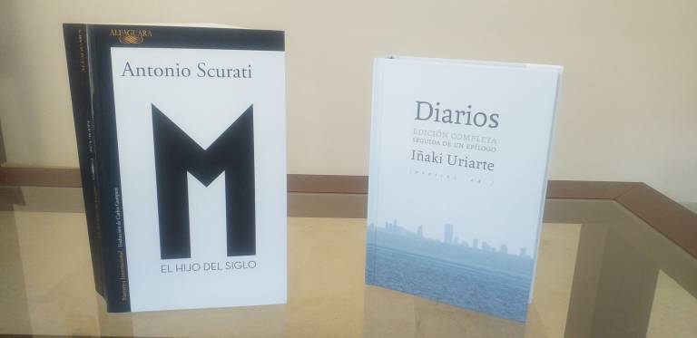 El autor del diario acabará de leer la biografía sobre Mussolini para empezar los diarios de Iñaki Uriarte.