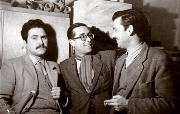 Els pioners Manuel Vivó, Daniel Pastor i Vicent Cerdà