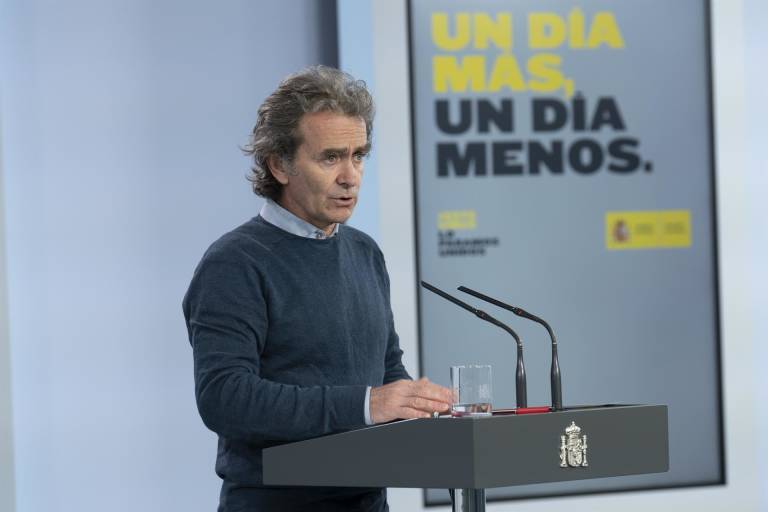 El director del Centro de Emergencias, Fernando Simón. Foto: MONCLOA