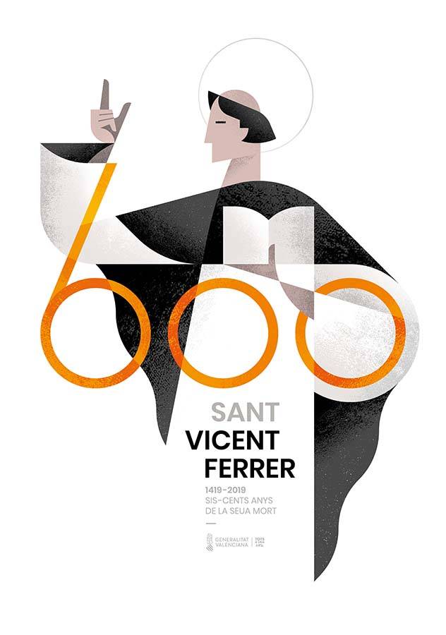35ª edición de la Mostra de València-Cinema del Mediterrani. Cartel de Vicent Ramon