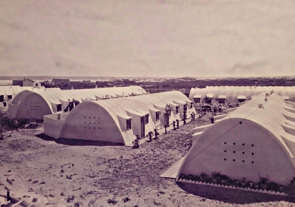 Les casetes íntegres del Marqués de Valterra als anys 60 amb una fotografia de elperellonetcom