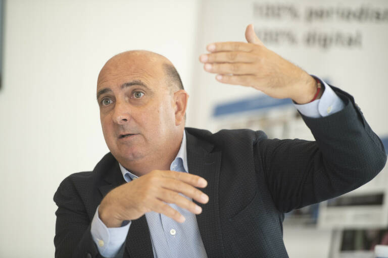 Vicente LLácer, CEO de Grupo Ática. Foto: KIKE TABERNER