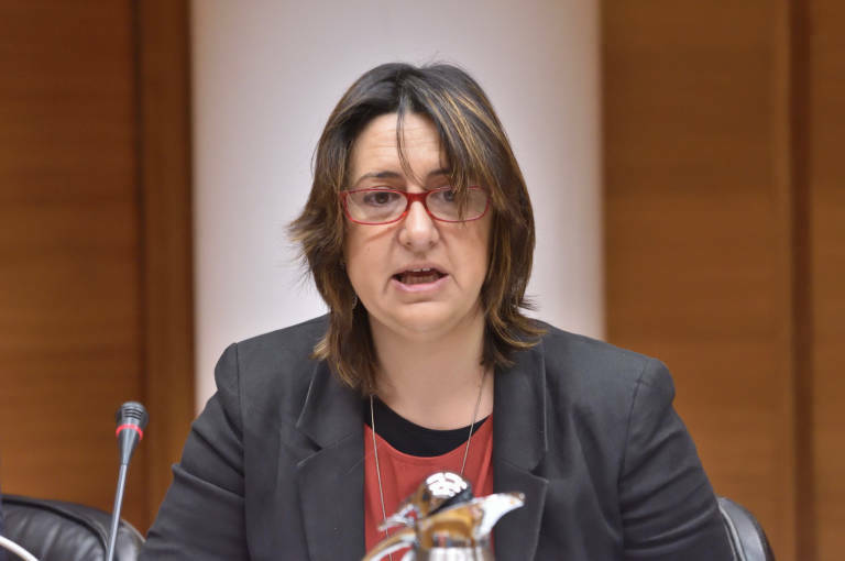  La consellera de Participación, Transparencia, Cooperación y Calidad Democrática, Rosa Pérez Garijo. Foto: I. CABALLER