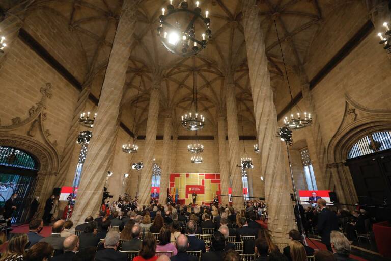 Ceremonia de entrega de los Premios Rei Jaume I en La Lonja - ROBER SOLSONA
