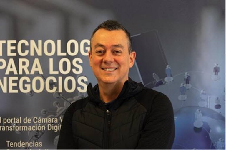 Carlos de Cózar, coordinador de Tecnología Para los Negocios de Cámara Valencia. Foto: CÁMARA VALENCIA