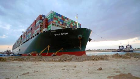 Foto: Suez Canal Authority / Dpa