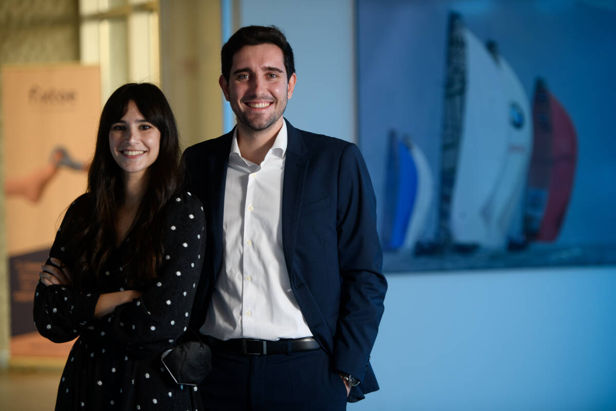 Mireia Soler y Eduard Torres, CMO y CEO de Univrs. Foto: KIKE TABERNER