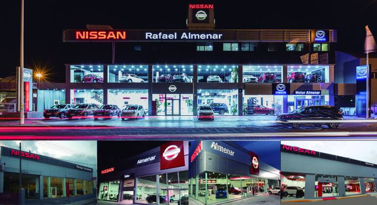 Foto: 5 centros de Nissan Almenar en Valencia, Paterna, Quart de Poblet, Gandia y Dénia.