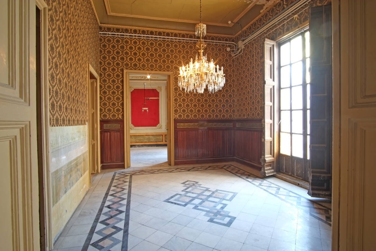 Interior de los palacios. Foto: Lova Tres