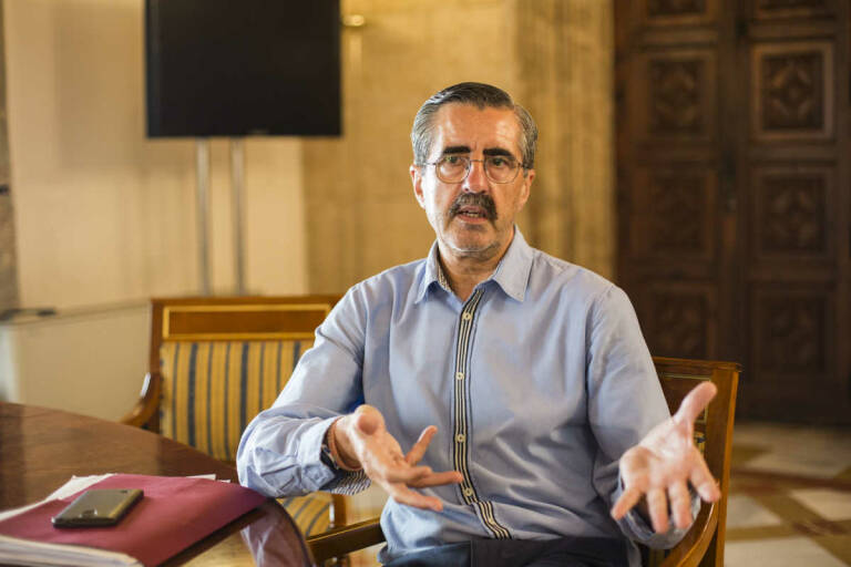  El director de la Agencia de Seguridad y Respuesta a las Emergencias, José María Ángel. Foto: EVA MAÑEZ
