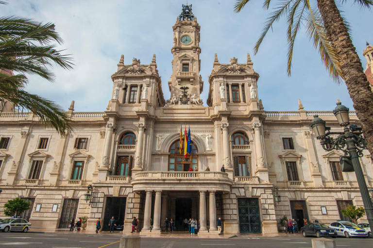 Ayuntamiento de Valencia. Foto: VP